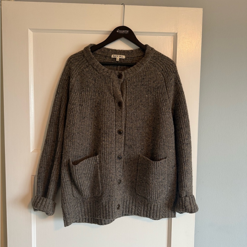 Alex Mill Chunky Rib Cardigan Sweater